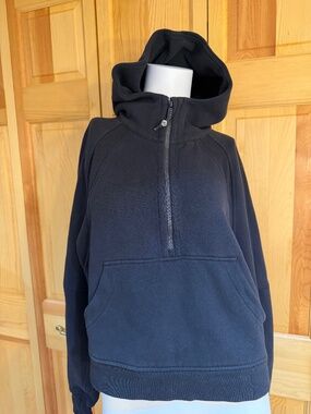 Lululemon Scuba Half Zip Hoodie Black Size m/l